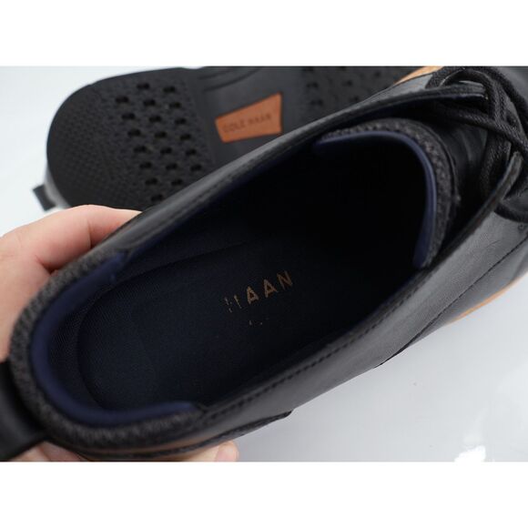 Cole Haan Men's Osborn Grand 360 Plain Toe Oxford Size 11 Black Lace Up Shoes - Picture 9 of 12